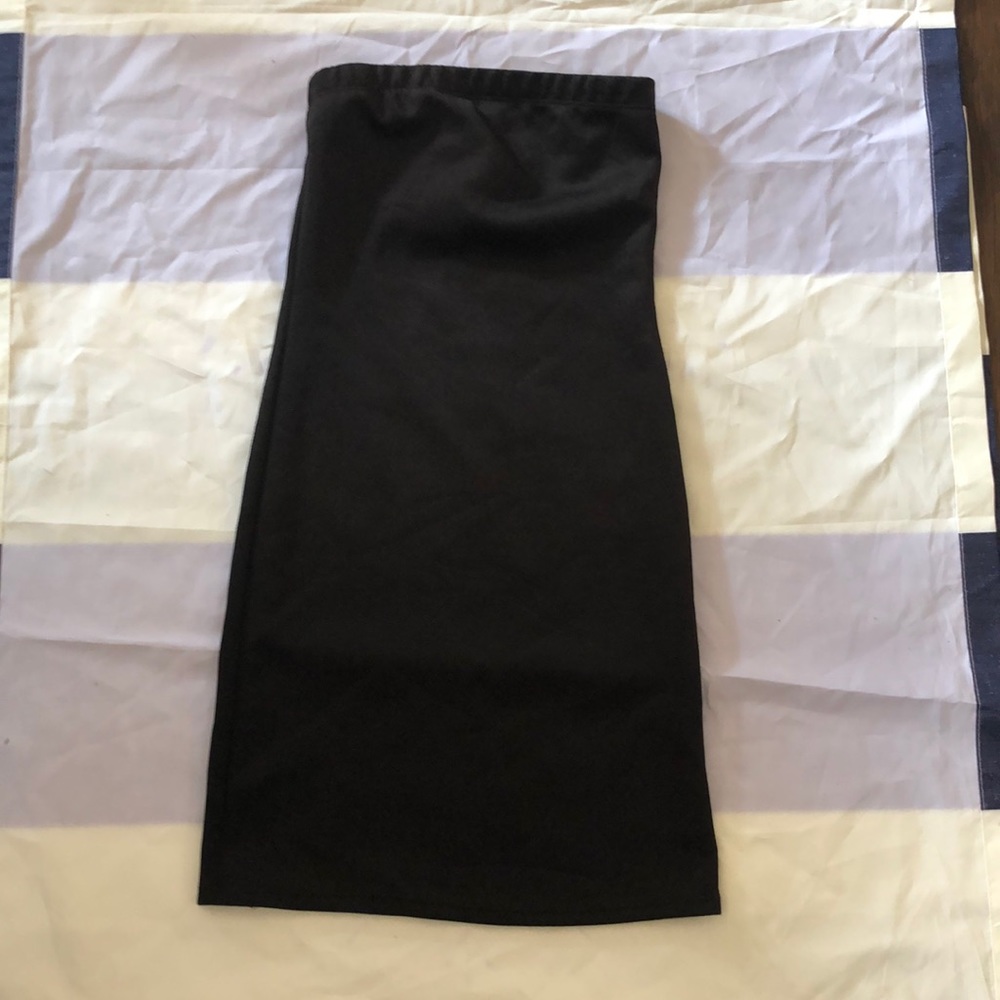 Mini black dress